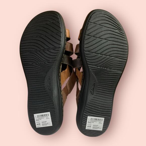 Clark’s LaurieAnn Bali Brown Sandals, Size 8.5 Women’s-NWT - Picture 4 of 7